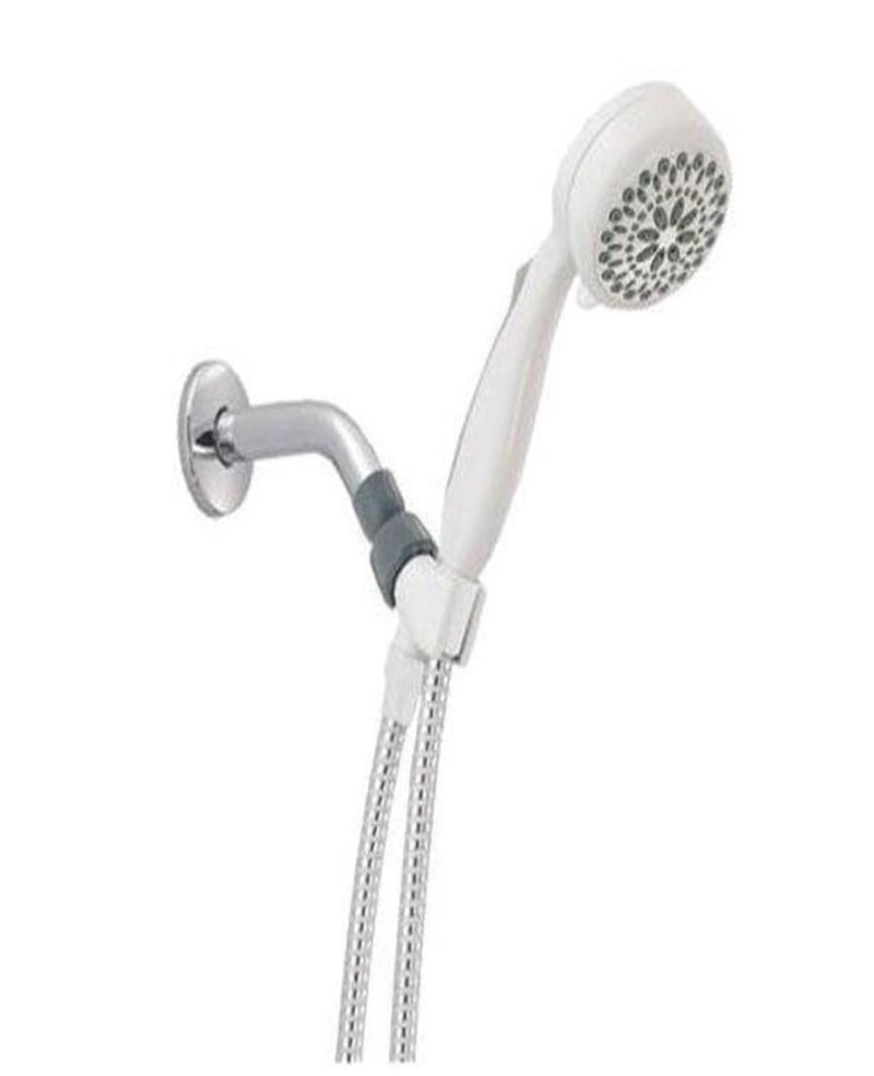 DELTA FAUCET 75701CWH 7-Setting Hand Shower, White