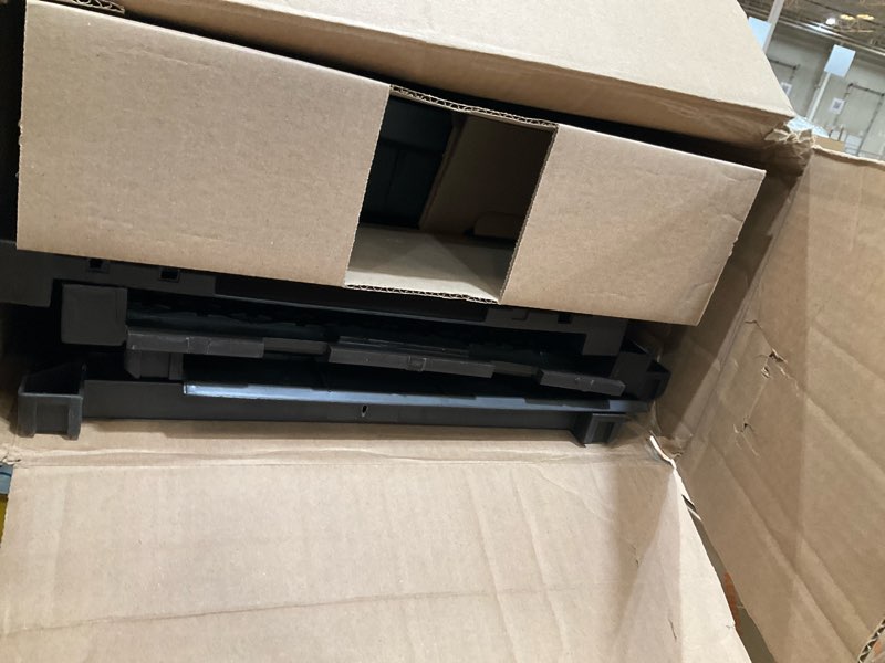 Condition photo showing New/Like New for Suncast 33 Gallon Commercial Outdoor Trashcan Hideaway with Lid for 30 to 33 Gallon Trash Bags for Garage, Backyard, or Garden, Brown