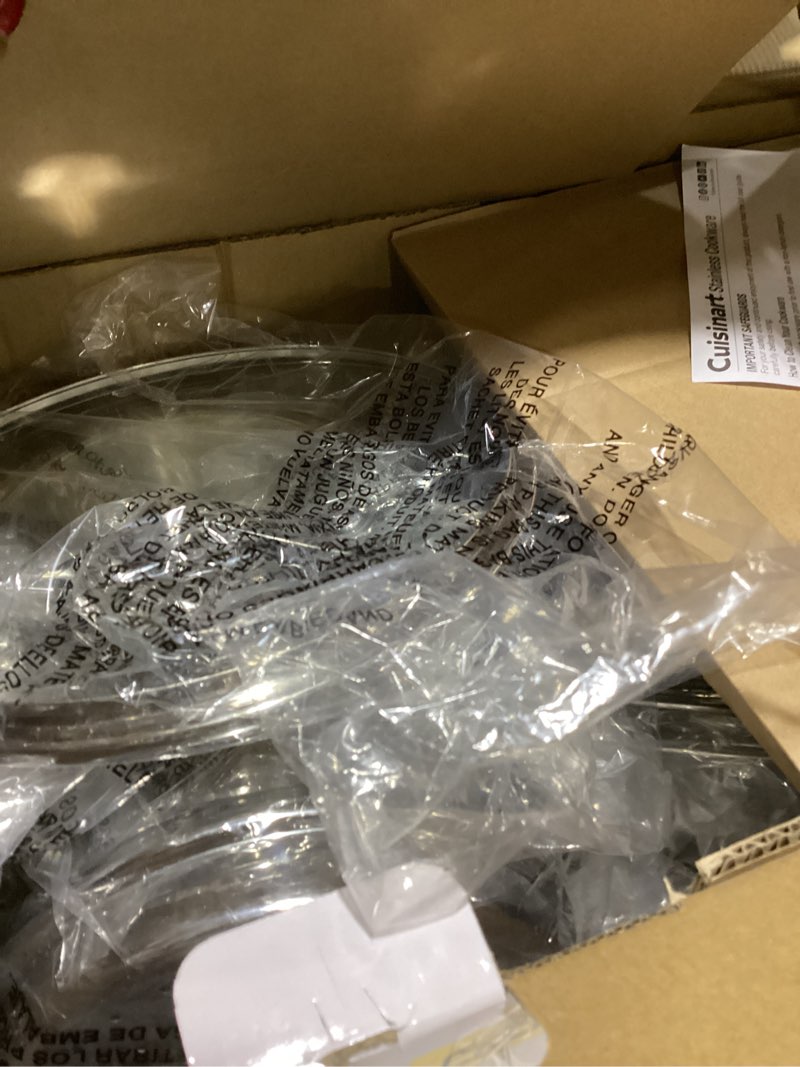 Condition photo showing Good Condition for Cuisinart 77-11G Stainless Steel 11-Piece Set Chef's-Classic-Stainless-Cookware-Collection