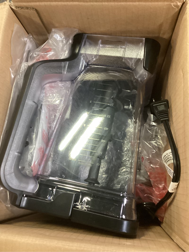 Condition photo showing Good Condition for ninja br201amz professional blender 2.0, 1200 watts, auto-iq program, total crushing blades, 72-oz. pitcher, 4 manual speeds for smoothies, shakes, and frozen drinks, dishwasher-safe parts, dark grey generation 2 (1200 watts)