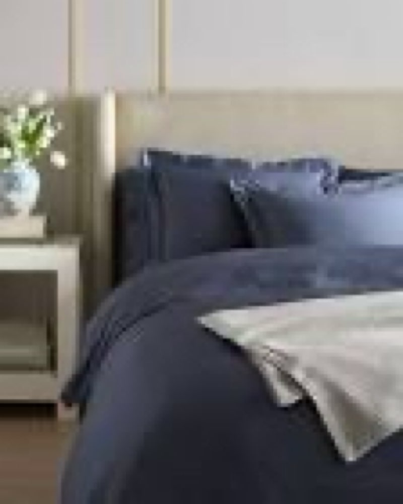 Signature Giza Cotton Sateen Sham Set, King, Mineral Quince only one