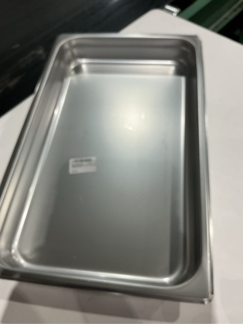 winco full size stainless steel steam table pan [spjm-102]
