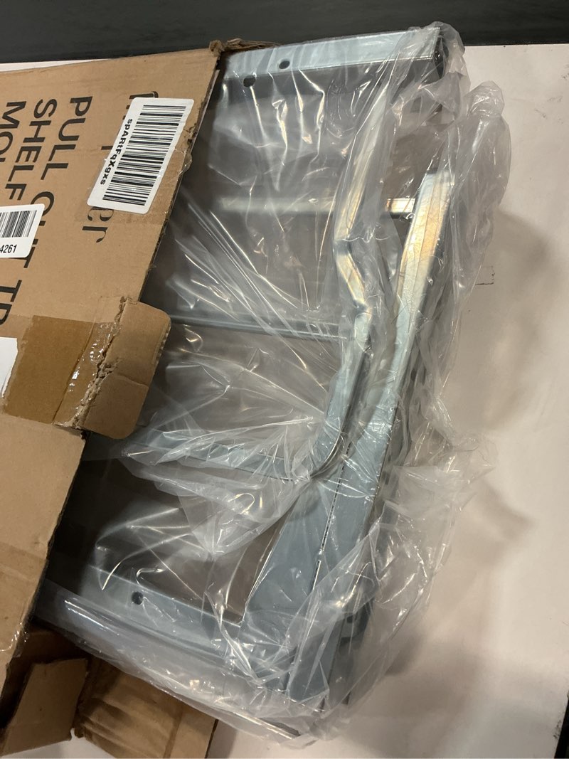 Condition photo showing Good Condition for Insputer Dual Pull Out Trash Can Under Cabinet with Soft-Close Slides, Heavy Duty Under Sink Trash Can Kit for Kitchen Sink, Laundry, Garbage Can Not Included, Requires 17" W X 24" D Cabinets Double Silver
