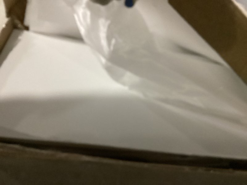 Condition photo showing Good Condition for 2-tier stackable white shoe rack, wooden 2-shelf shoe organizer freestanding shoe storage stand for 6-9 pairs, perfect for closet, entryway, office use - modern white 1 modern white