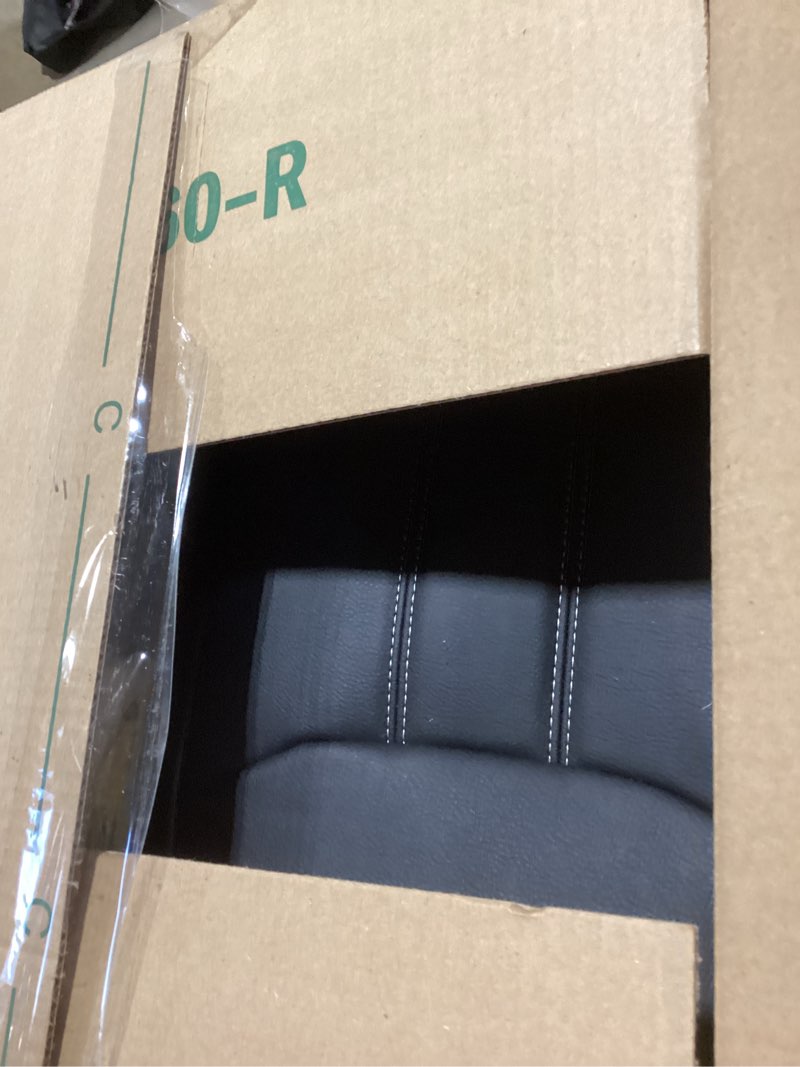 Condition photo showing Good Condition for Muslogy Center Console Cover Compatible with Honda Pilot 2023 2024 2025, 2024-2026 Ridgeline/Passport Accessories Armrest Pad Lid Cushion Console Protector Vegan Leather Extra Soft(Black/White Trim) 12) 23+ |Pilot| Black/White Stitching, Regular