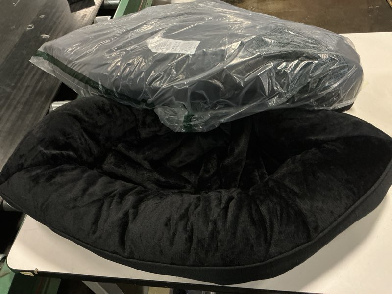 Condition photo showing Good Condition for eheyciga orthopedic xl dog beds, waterproof memory foam dog bed for extra large dogs, non-slip bottom and egg-crate foam big pet couch bed with washable removable cover, black 48.0"l x 35.0"w x 8.0"th black