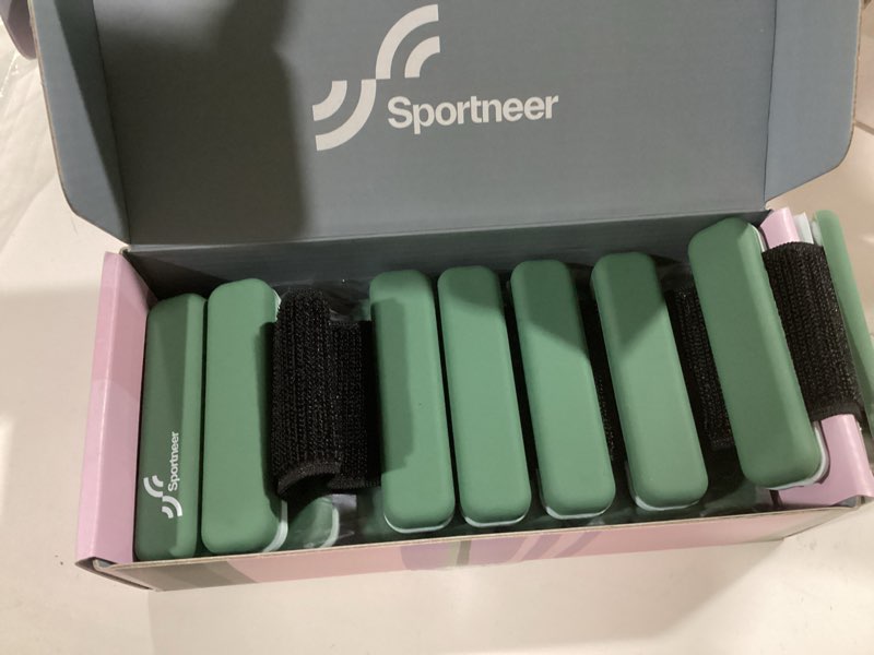 Sportneer Wrist & Ankle Weights for Women Men - 1 Pair (1 lb/2 lb Each) | Adjustable Weighted Bracel