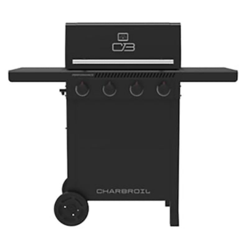 Charbroil Performance Series Black 4 -Burner Liquid Propane Gas Grill