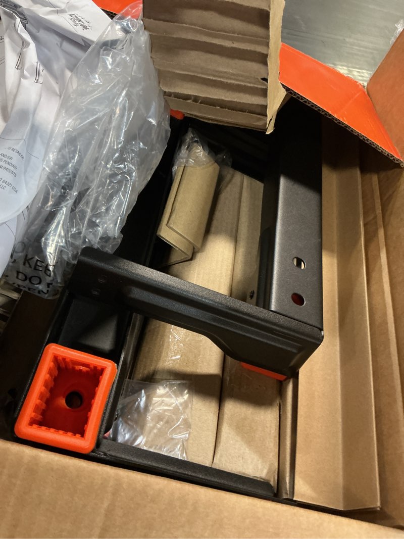 Condition photo showing As Is for blackstone griddle leg kit with adjustable legs and base, 1-piece