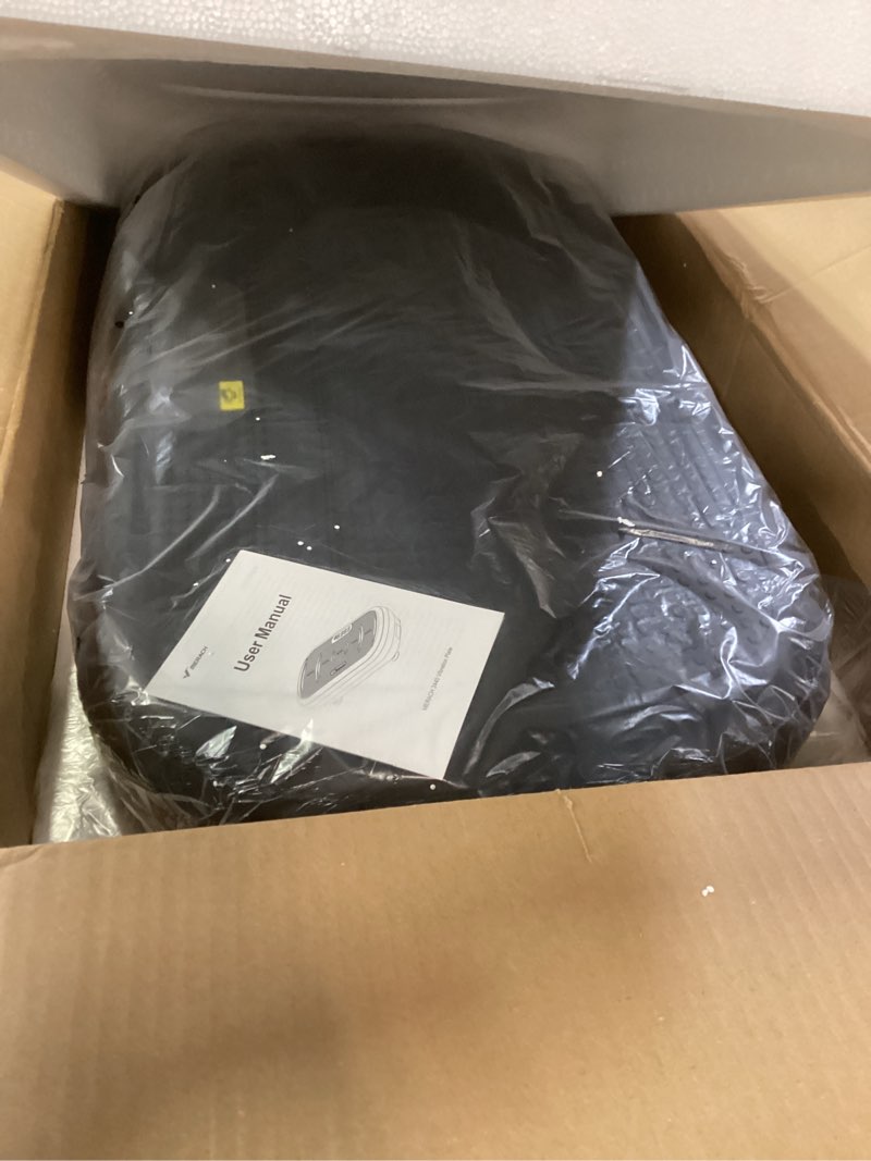 Condition photo showing New/Like New for MERACH Vibration Plate Exercise Machine, Vibration Plate 440 Lbs Capacity, Bluetooth and Silicone Pedal, Stimulate Deep Fat, Vibration Plate for Lymphatic Drainage, Vibrating for Weight Loss Black