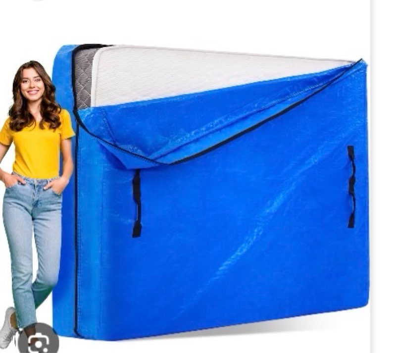 Mattress moving bag (unknown size)(similar to stock photo)