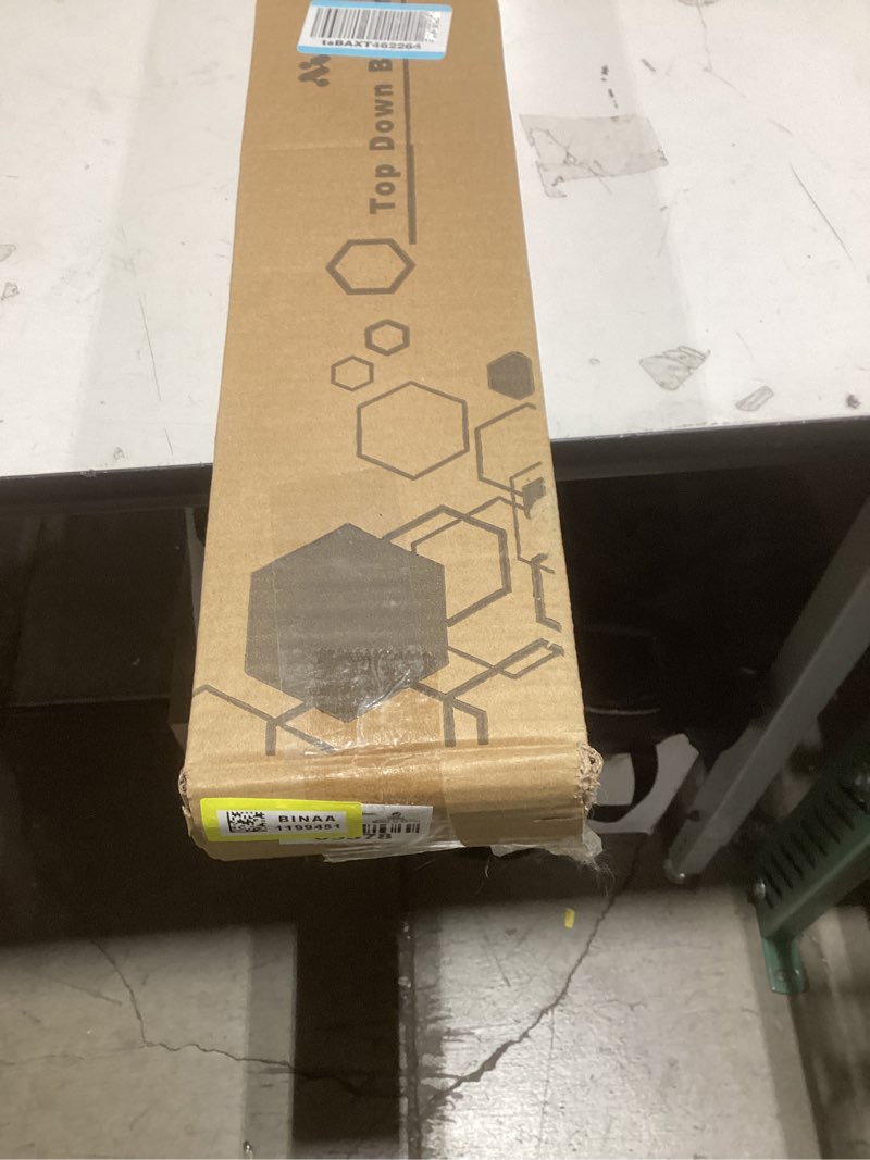 Condition photo showing New/Like New for Allesin Top Down Bottom Up Cellular Shades,Blackout Blinds Noise Reduction,Cordless Cellular Shades Room Darkening Honeycomb Blinds,Blackout (White,31"x64") White-blackout 31"W x 64"H