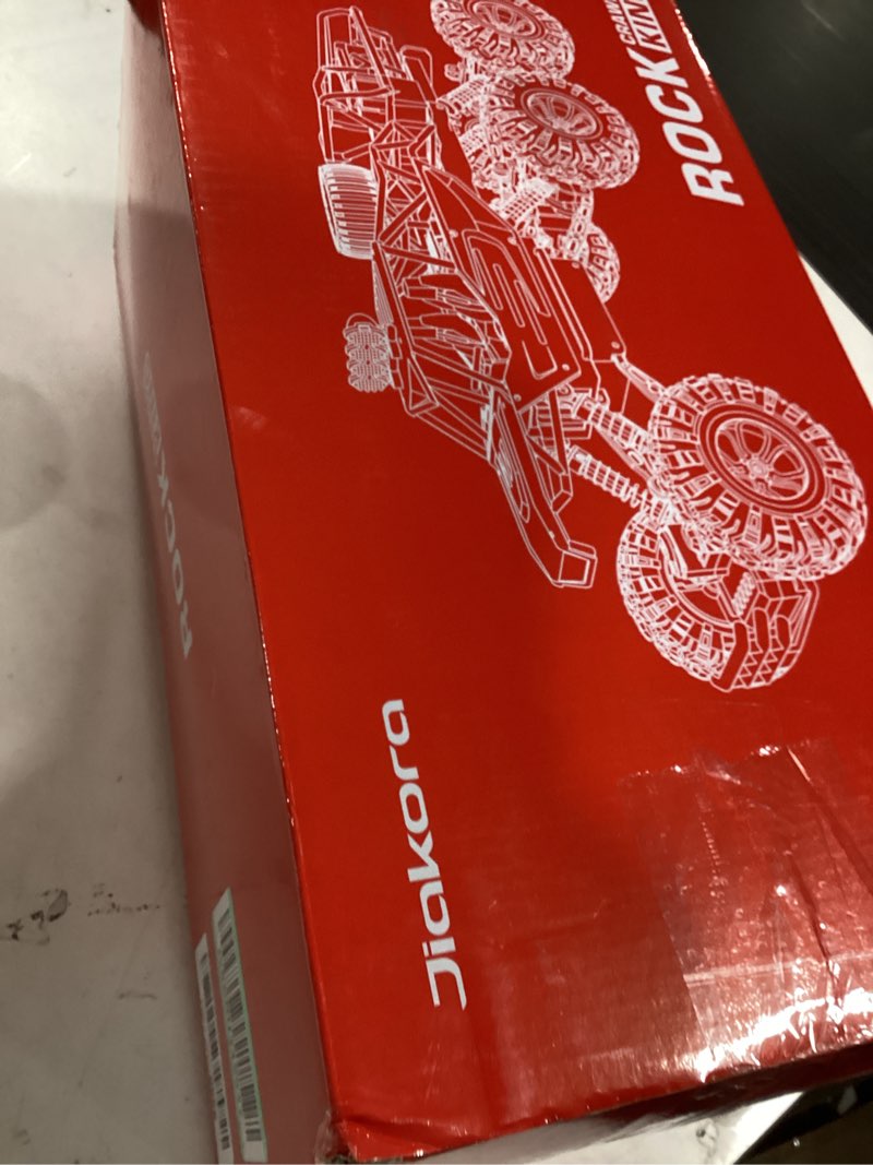 Condition photo showing New/Like New for jiakora rc cars, remote control monster truck - rock crawler rc truck with 2 rechargeable batteries,