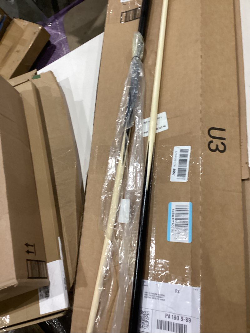 Condition photo showing As Is for longytong wooden billiard cue sticks house bar 58