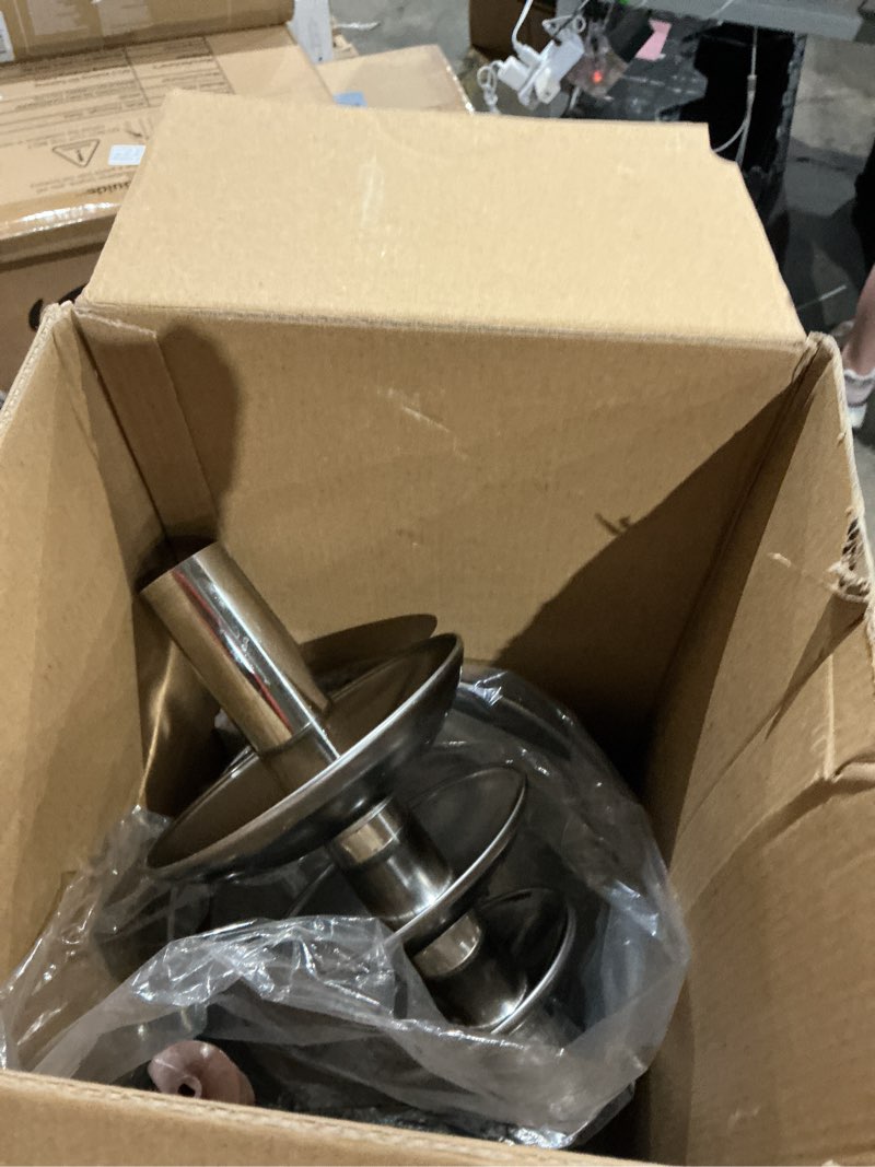 Condition photo showing As Is for fondue chocolate fountain