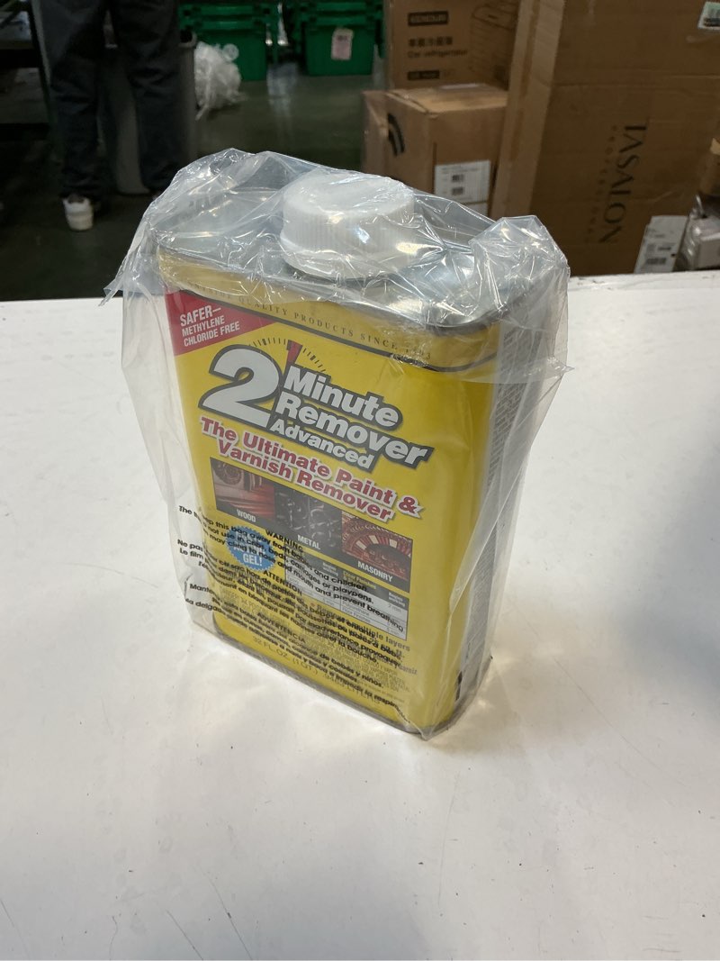 Condition photo showing New/Like New for Sunnyside 63432 2-Minute Remover Advanced Paint & Varnish Remover Gel, Quart case of 5