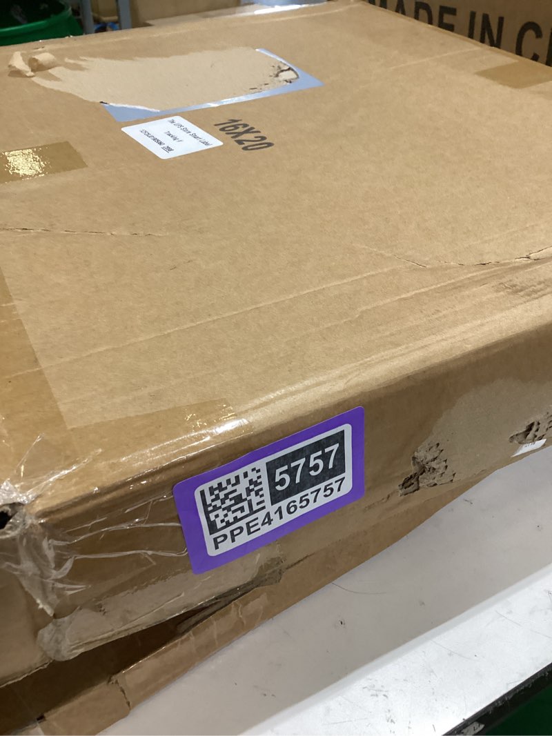 Condition photo showing Good Condition for 6 back wood picture frame for wall hanging square photo frames with mats 16x20  inch pictures for baby scan,poster,decoration,anniversary,wedding,christmas,diamond painting