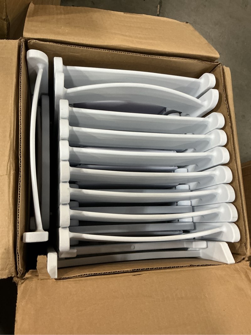 Condition photo showing Good Condition for Flash Furniture Hercules Series Kids Padded Folding Chairs for Children, Children's Event Seats with 264-lb. Static Weight Capacity, Set of 11, White White Set of 11