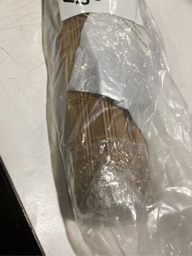 Condition photo showing Good Condition for LazBlinds Cordless Bamboo Blinds, Bamboo Roll Up Shades for Windows, Light Filtering Hanging Window Blinds, Bamboo Shades for Patio Indoor/Outdoor Porch - Blinds Size: 26 1/5'' W x 48'' H, Squirrel Squirrel 26 1/5'' W x 48'' H