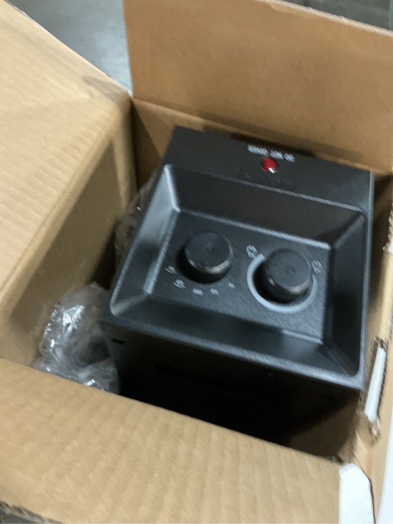 Condition photo showing As Is for Utilitech Up to 1500-Watt Ceramic Tower Indoor Electric Space Heater