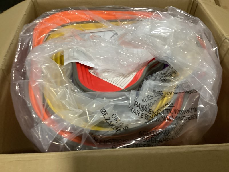 Condition photo showing Good Condition for MOCUTEEN Stepping Stones for Kids 11pcs Non-Slip Plastic Balance Stones for Toddler Activities Sports & Outdoor Kids Balance Play Equipment Toys. Toddler Ages 3+ Years Old orange-heart