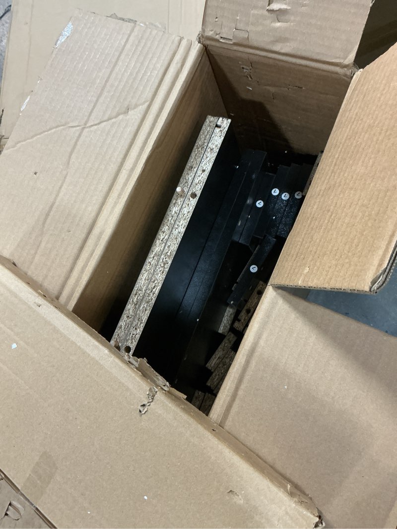 Condition photo showing As Is for Elevon 5 Drawer Chest, Dressers Storage Cabinets Wooden Dresser Mobile Cabinet with Wheels Room Orga