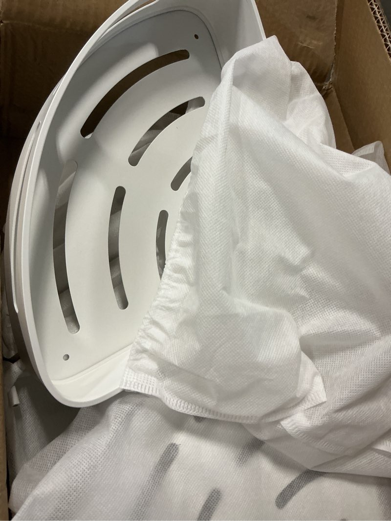 Condition photo showing Good Condition for (Similar product) Adjustable White Steel Shower Pole Caddy with , Versatile 60 96 Height for Organized Bath Storage