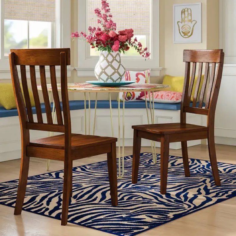 Afrin 17.52'' H Solid Wood Side Chair (Set of 2)