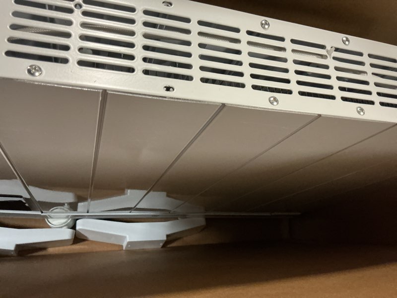 Condition photo showing Good Condition for 800W Plug-in Convection Electric Panel Wall Heaters for Indoor Use, Quiet Fan-less Design, Freestanding/Wall Mount Space Heater With Adjustable Thermostat, 24H Timer, Digital Display(White)