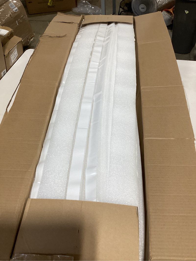 Condition photo showing As Is for 46.5" 22pcs peel and stick pool cove for 27' round above ground pool, closed cell foam peel and stick above ground pool cove with adhesive backing, protect pool liner, prevents excess wear 22pcs-118cm