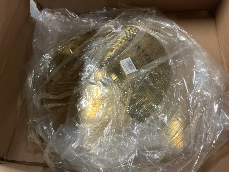 Condition photo showing Good Condition for hairiesis cymbal exquisite alloy cymbal set 14"/16"/18"/20" 5 pieces drum cymbal drum practice cymbals