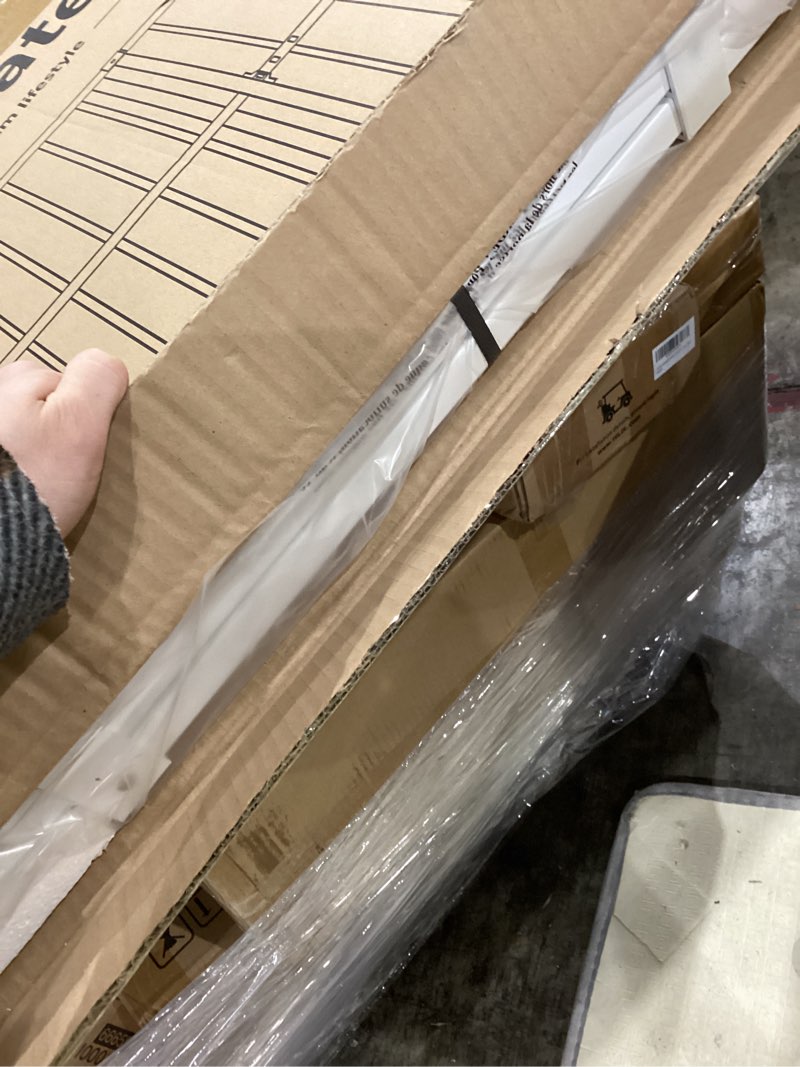 10-second quick install pressure mounted dog gate for pets and kids,adjustable 29'' to 43'' wide met