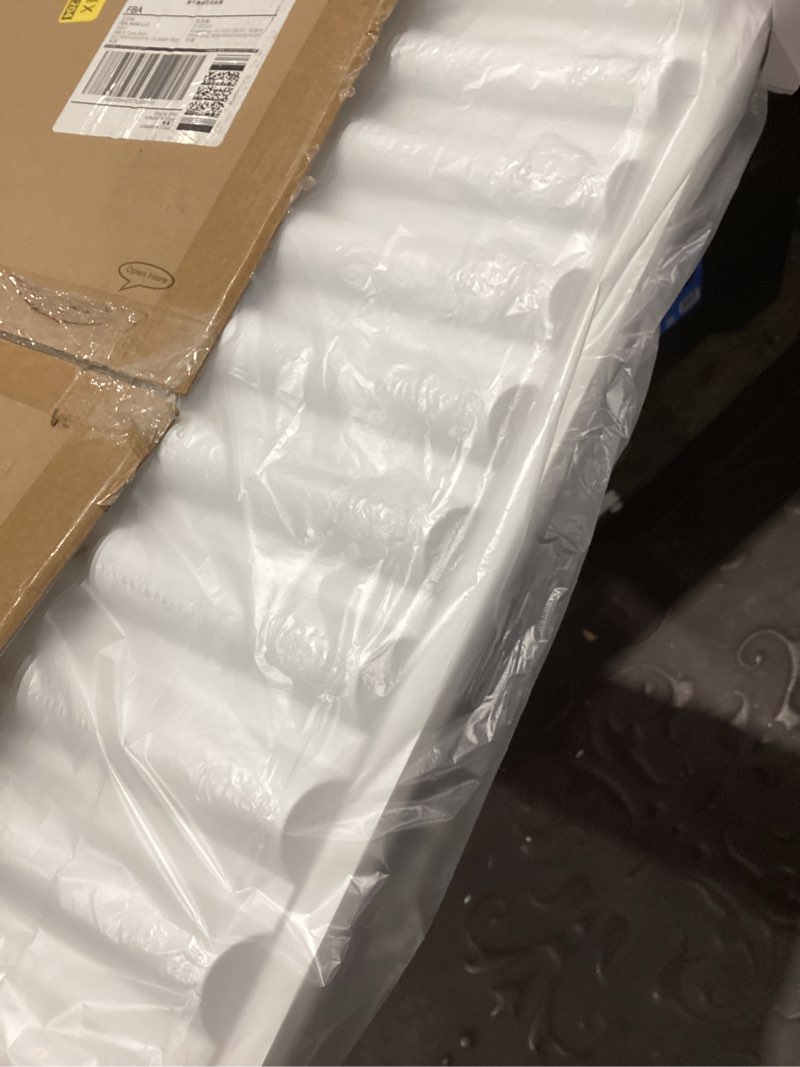 Condition photo showing Good Condition for art3d 2x4 ft drop ceiling tiles 12-pack, white, 3d wall panels with semi-cylinder design for interior wall decor, 24"x48" 24"x48" cylinder white