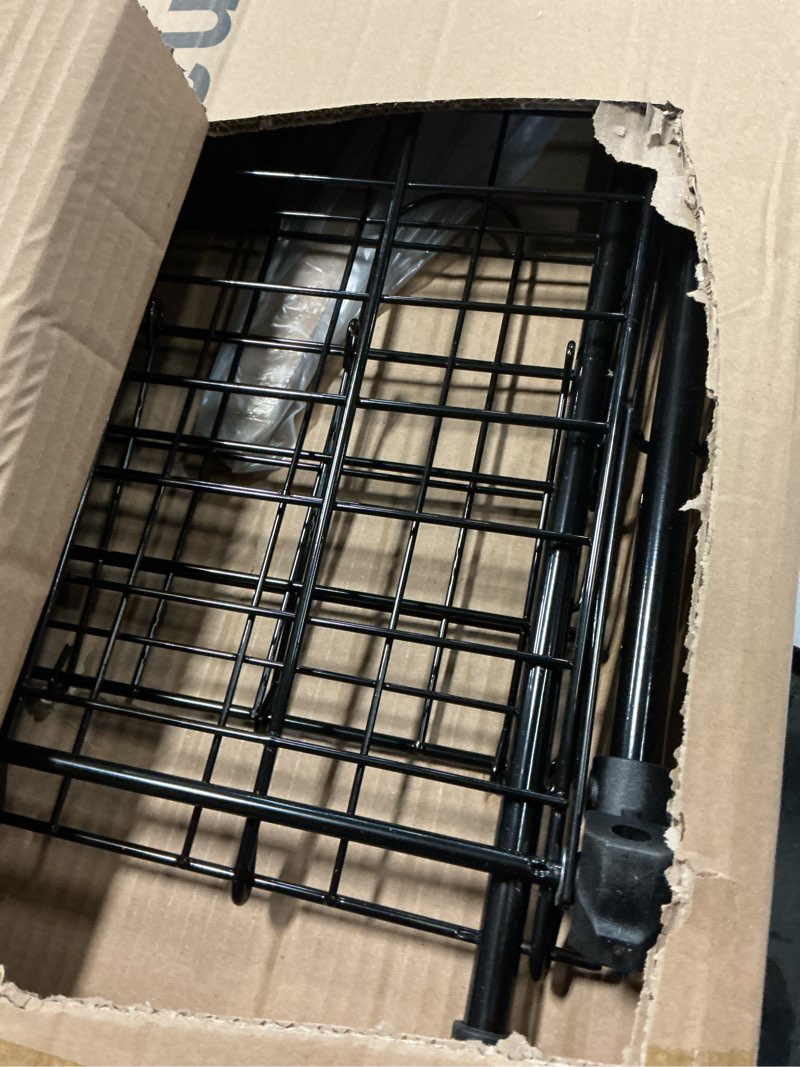 Condition photo showing As Is for Heavy-Duty Folding Shopping Cart with Waterproof Liner & 360° Swivel Wheels | Collapsible Grocery Cart for Easy Transport, Ideal for Laundry, Shopping, and Travel – 132 LBS Capacity