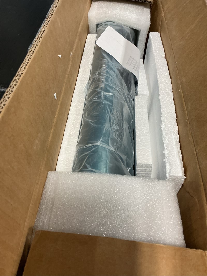 Condition photo showing New/Like New for 24 inch range hood under cabinet, stainless steel range hood 280cfm, slim kitchen stove hood w/push button, ducted/ductless convertible, 3 speeds exhaust fan, led light and carbon filter 24 inch stainless steel