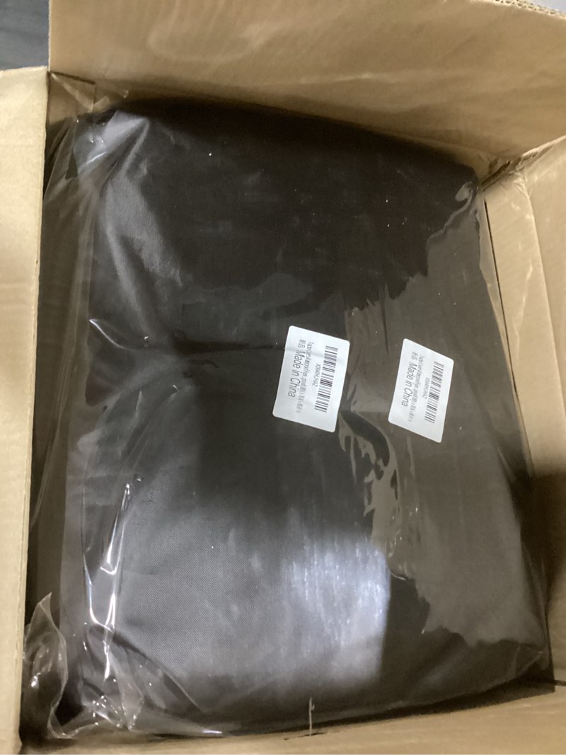 Condition photo showing As Is for tractor covers waterproof heavy duty,tractor cover replace for kubota,universal tractor cover,600d oxford cloth waterproof(189 l x 76 w x 86 h in) large tractor cover