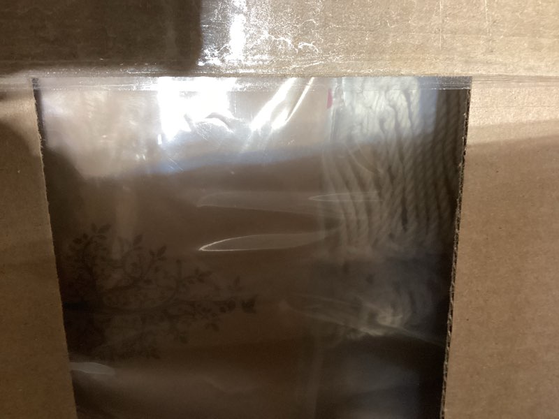 Condition photo showing Good Condition for jontell Macrame Wall Hanging Shelf- Macrame Shelves Handmade Decorative Floating Boho Shelf-Plant Shelf Display Rack to Organize and Decor for Living Room, Bedroom, Bathroom… Cotton rope