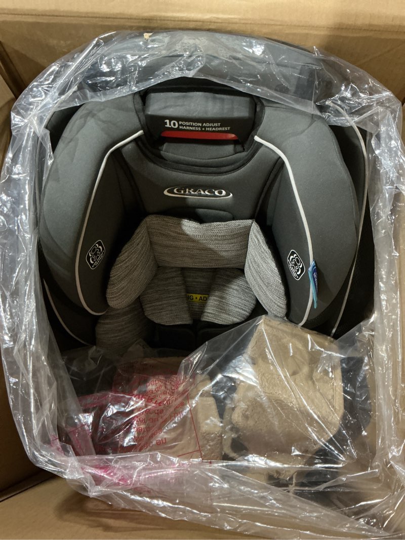 Condition photo showing New/Like New for Graco Slimfit 3-in-1 Convertible Car Seat, Ultra-Space-Saving Design, Jarret, Suitable for Rear and Forward-Facing, Highback Booster Seat with 10-Position Headrest