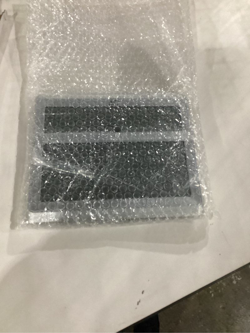 LFF Atomic Clock Large Display, Digital Wall Clock with Indoor Outdoor Temperature and Date, Wireless Outdoor Sensor, Digital Desk Alarm Clock Battery Operated for Bedroom, Easy to Read,Sliver Silver