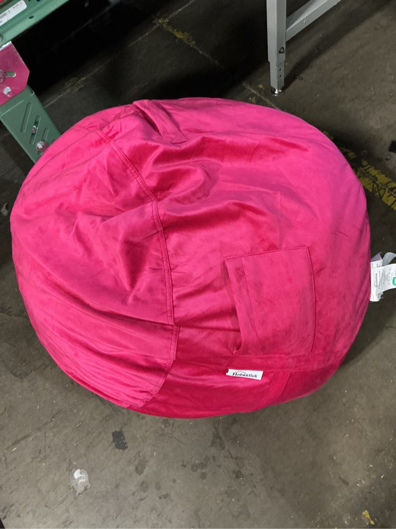 hobestluk bean bag chairs 2.5ft bean bag chair with memory foam filled & machine washable cover,beanbag chair, small bean bag chairs for playroom, living room, bedroom