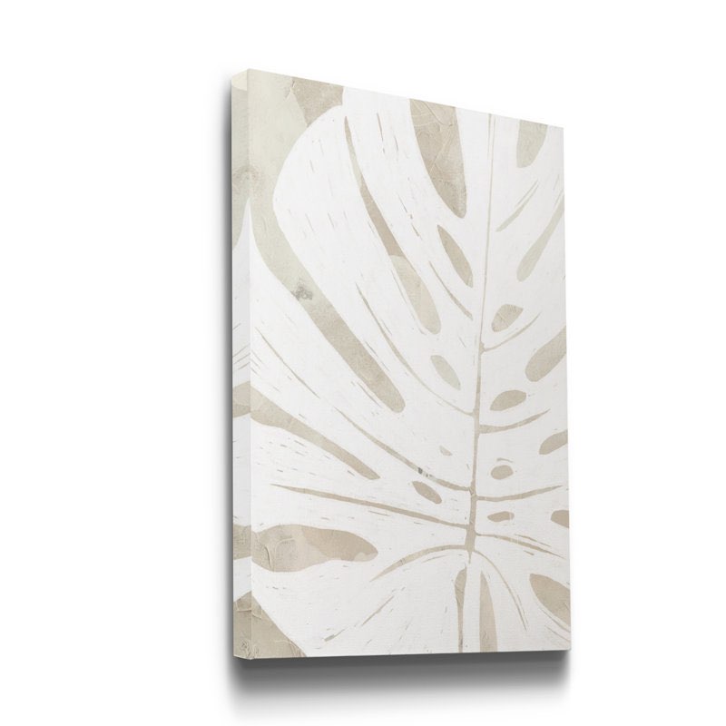 Linen Tropical Silhoutte Art I 1.6x2.3ft