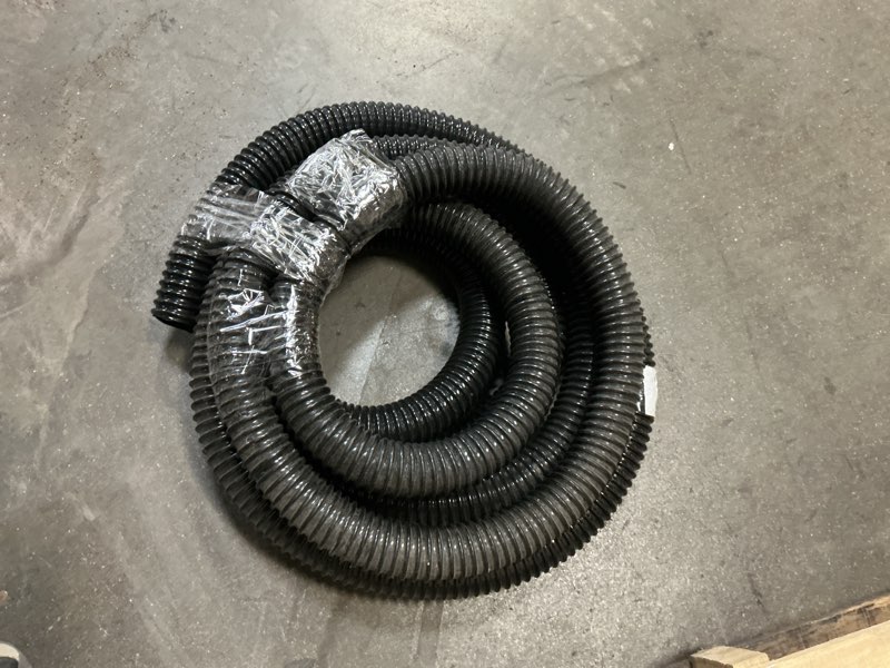 Condition photo showing As Is for garage pro vacuum hose assembly