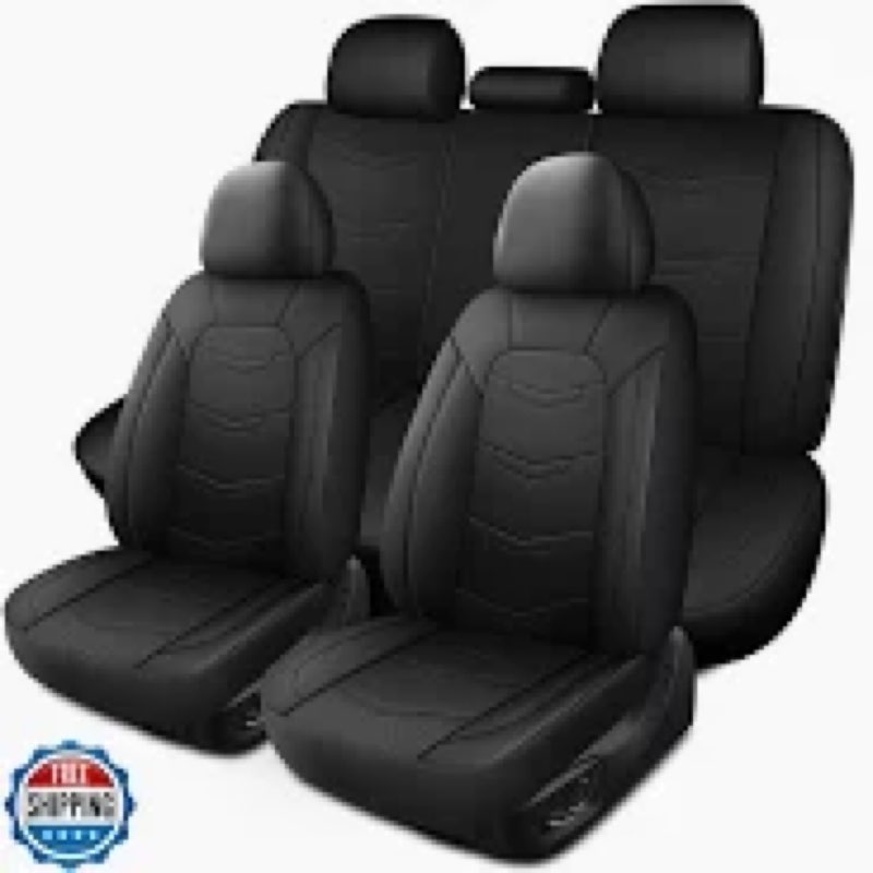 Full Set Car Seat Covers Fit for Subaru Outback 2007-2023 2024 2025 Breathable Faux Leather Waterpro