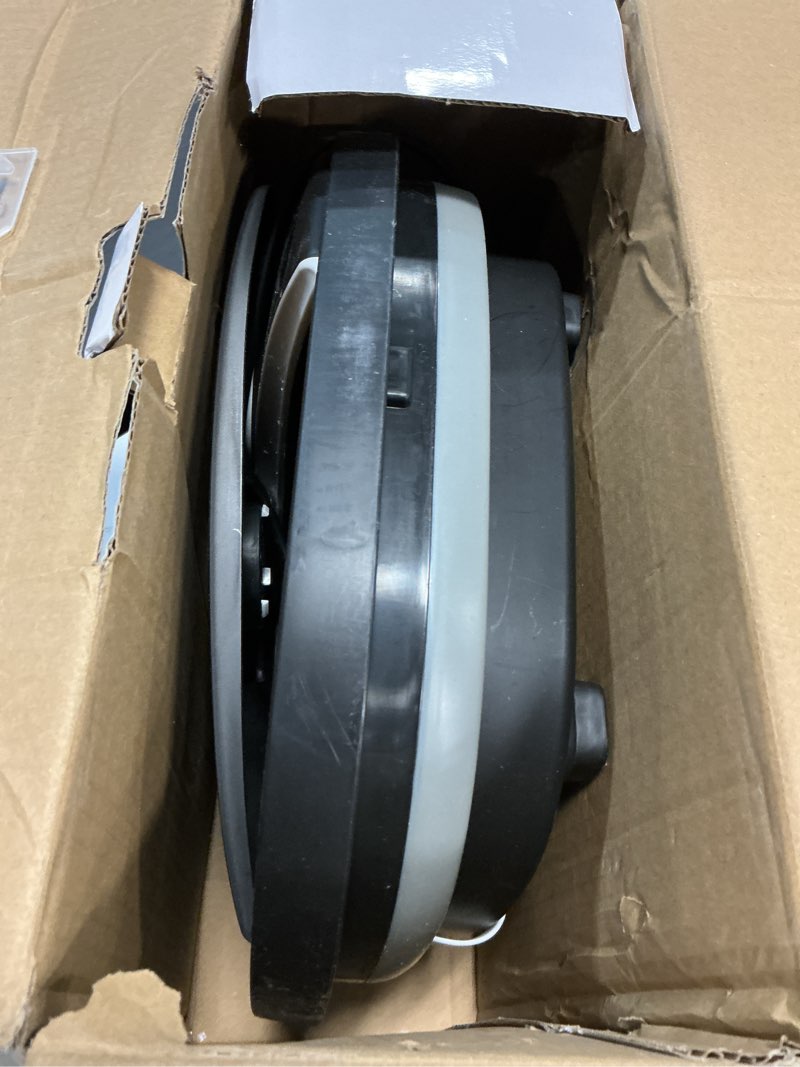 Condition photo showing As Is for Collapsible Foot Spa Bath with Heat,Foot Massager with Two Side Supports,Leakage Protector,Temperature Control,Bubbles,Red Light,Timer,Feet Spa Tub,Feet Soaker,Gifts (Black)