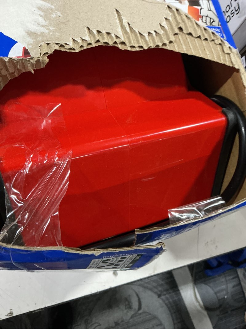 Condition photo showing Good Condition for lasko 11" x-blower multi-position utility blower fan with usb port, red, x12900, new