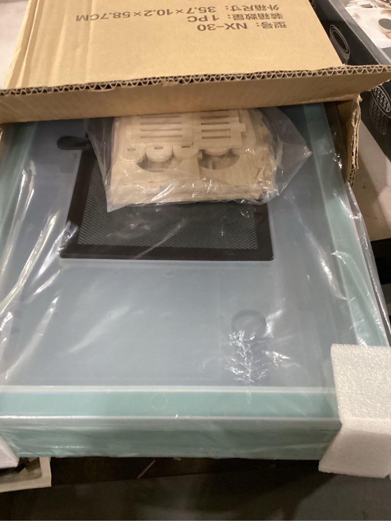 Condition photo showing Good Condition for hamsters cage large, foldable portable 360° viewing ventilated cages with villas, exercise wheels, for hamsters, rats, dwarf hamsters, gerbils, guinea pigs (blue, large(22" l x 13" w x 12" h)) large(22"l x 13"w x 12"h) blue