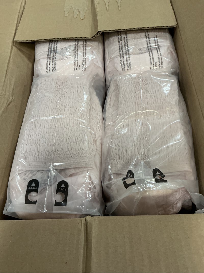 Condition photo showing Good Condition for Depend Fresh Protection Adult Diapers, Incontinence & Postpartum Bladder Leak Underwear for Women, Disposable, Maximum, Large, Blush, 72 Count (2 Packs of 36), Packaging May Vary Large 72