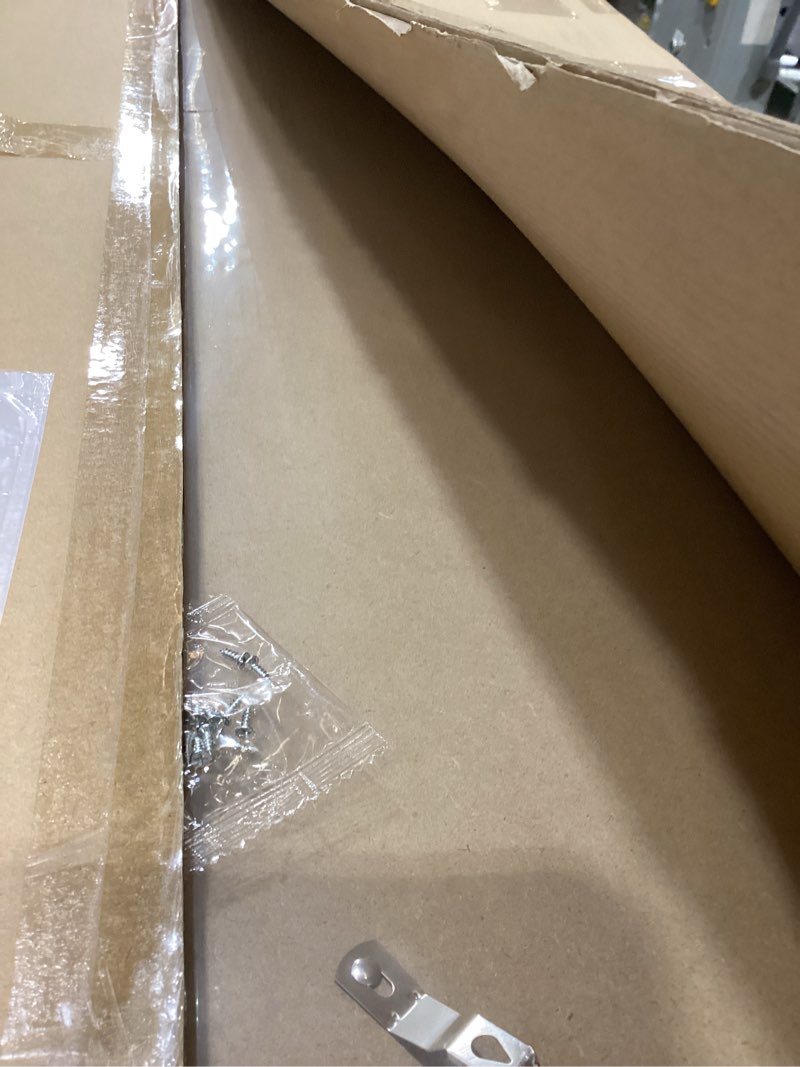 Condition photo showing New/Like New for hongkee 24x36 poster frame set of 2, rustic black wood style - display 24 x 36 poster without mat or 20x30 picture with mat, wall mounting horizontal and vertical rustic black 24x36 in