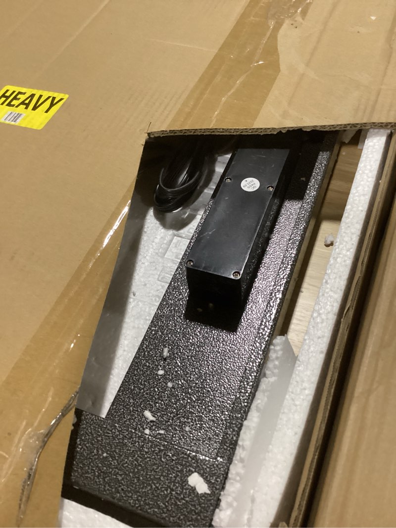 Condition photo showing Good Condition for 48 "Adjustable Workbench with Power Outlet, Heavy Duty 2000 LBS Load Capacity Hardwood Workbench Suitable for Workshop, Office, Garage, Home