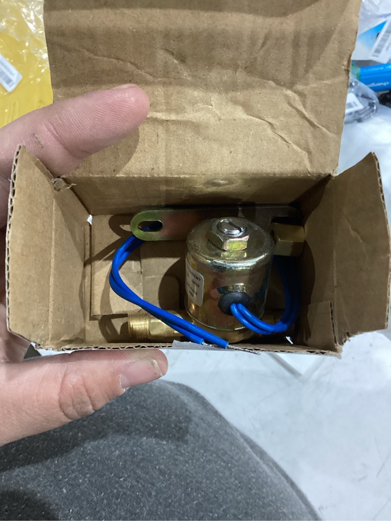 Condition photo showing Good Condition for PETOX 4040 Humidifier Water Solenoid Valve, Compatible with Aprilaire Humidifiers Valve 400 500 600 700 220 224 - Replacement Part# B2015-S85-24 Volts AC 2.3 Watts 60 Hz 125 PSI- Blue